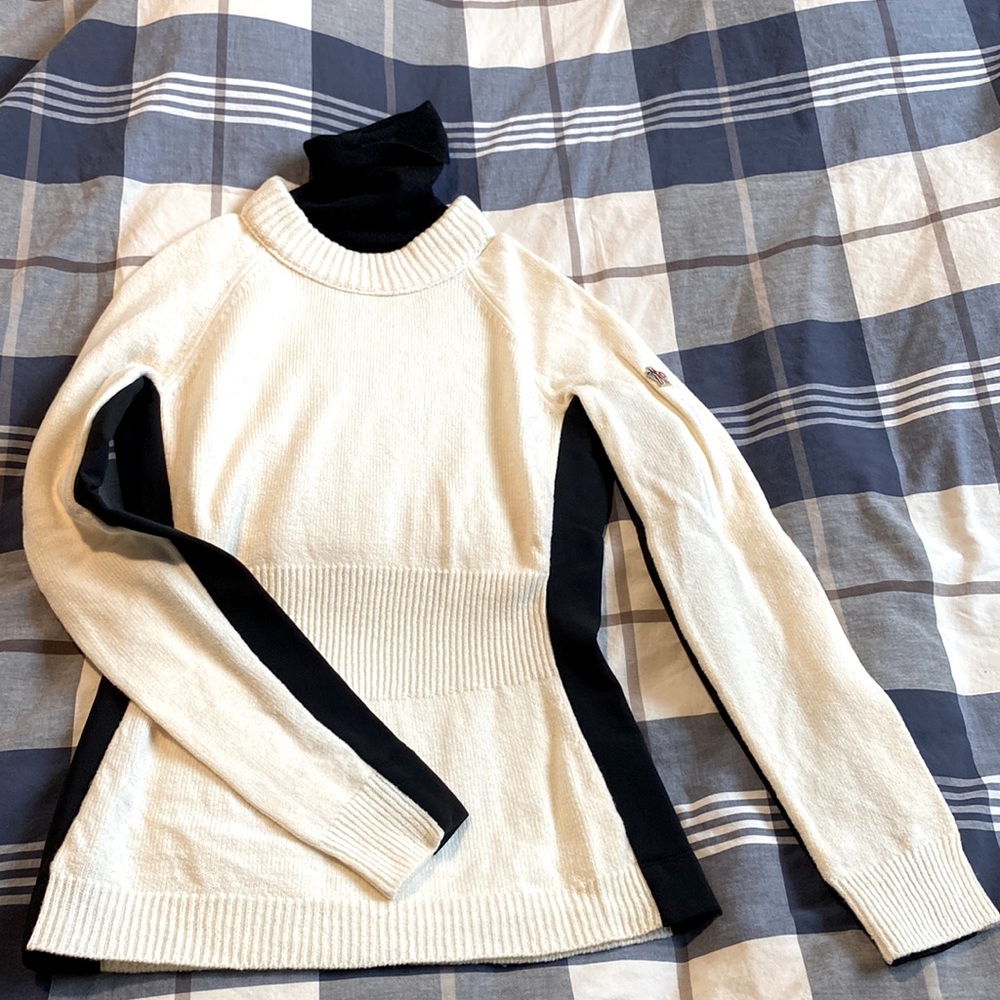 Moncler Grenoble high performance sweater with turtleneck